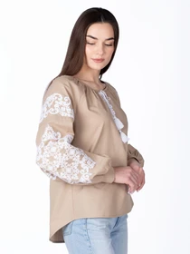 Вышиванки Едельвіка модель 899-18-00beige Фото