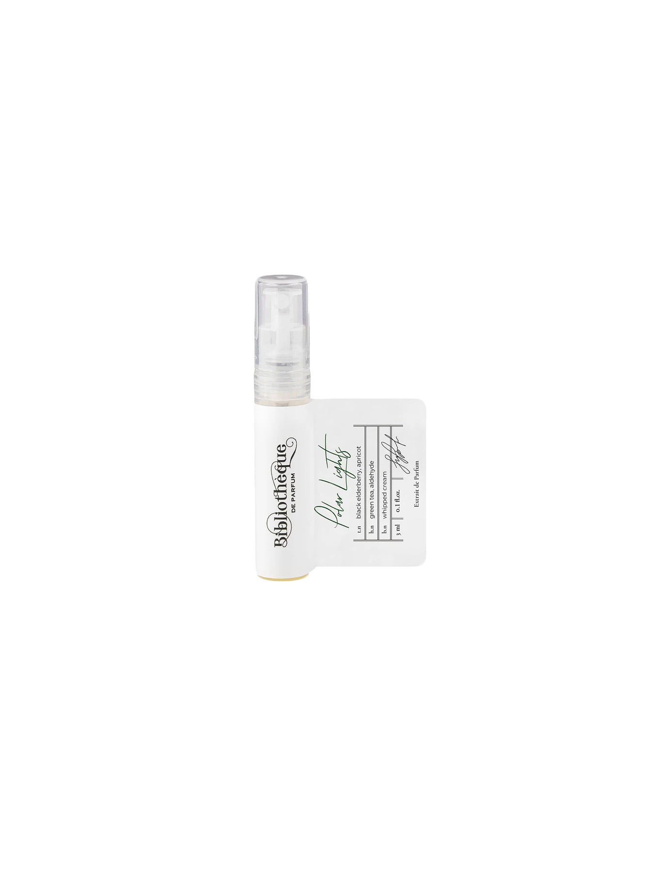 Парфюмированная вода Polar Lights Bibliotheque de Parfum модель BdPPolarLights3mlWMNSPRF Парфюмированная вода Polar Lights Bibliotheque de Parfum модель BdPPolarLights3mlWMNSPRF Фото