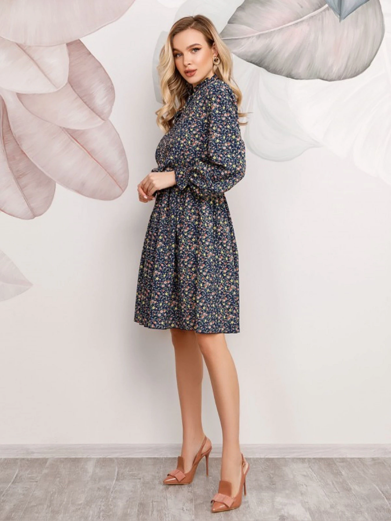 Сукні ISSA Plus модель 12499_multicolor Фото