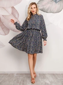 Сукні ISSA Plus модель 12499_multicolor Фото