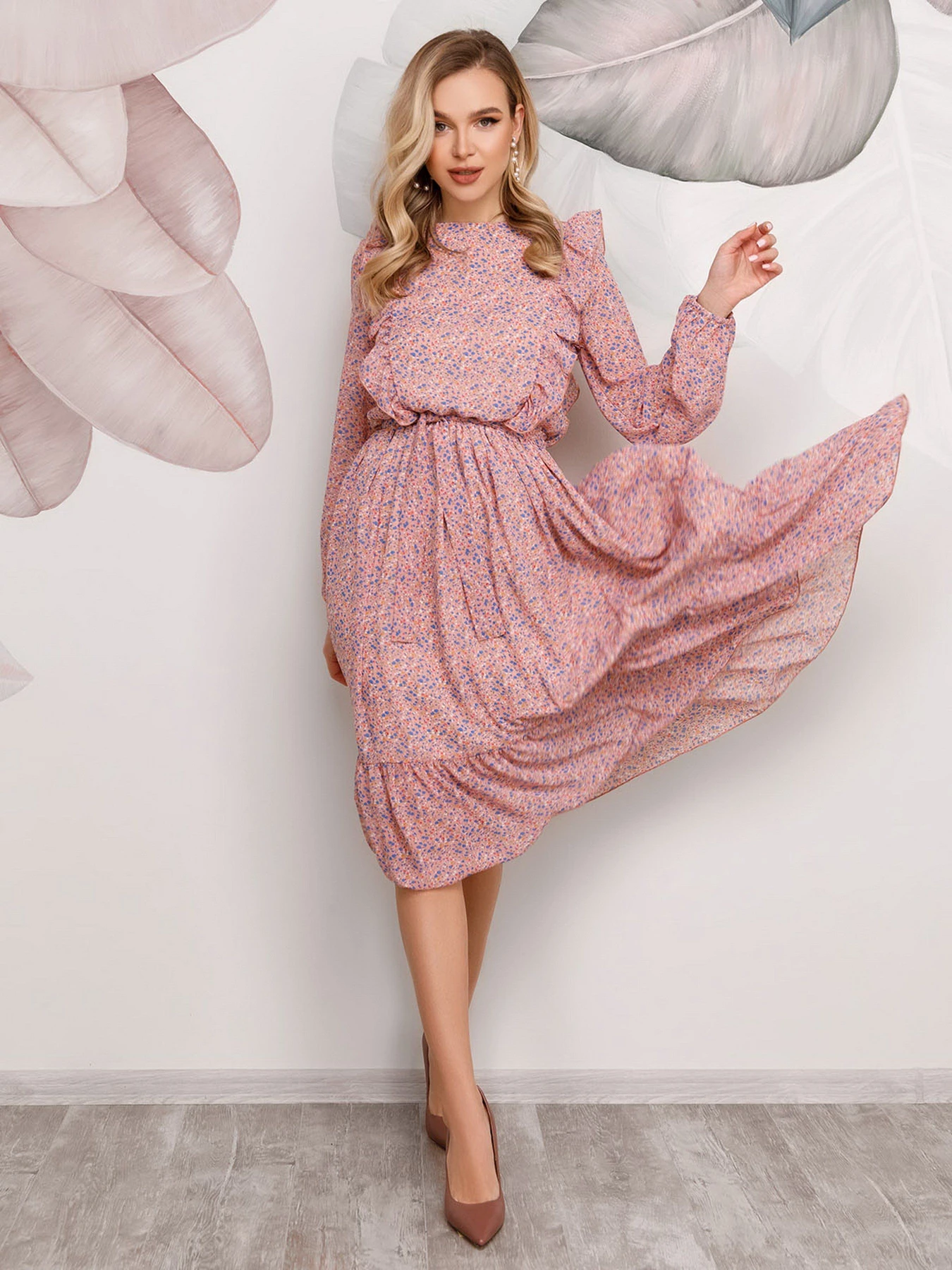 Сукні ISSA Plus модель 12483_pink Сукні ISSA Plus модель 12483_pink Фото