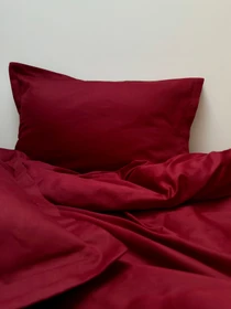 Наволочка класична винна Cozy модель 11781249 Фото