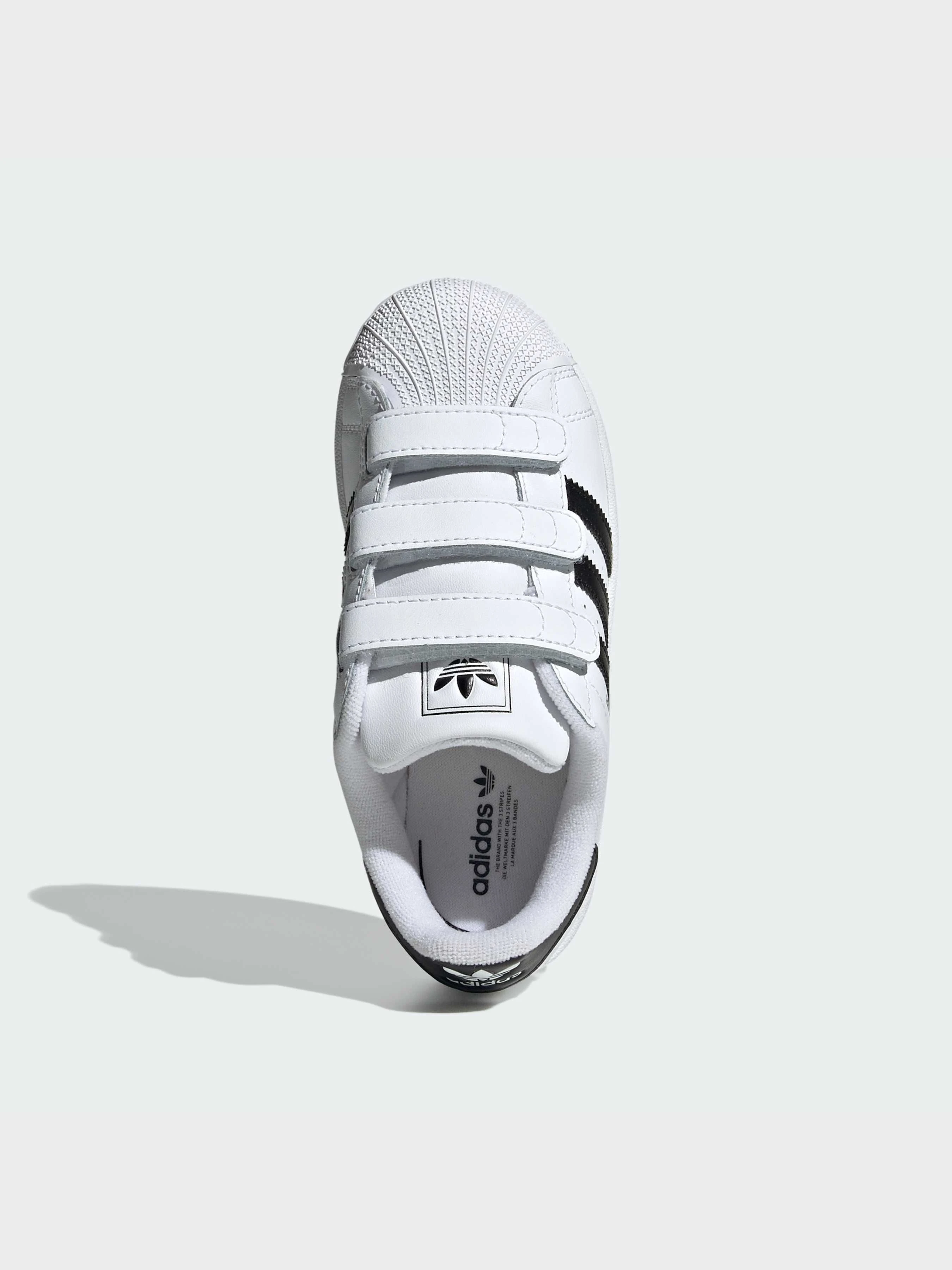 Шкіряні Дитячі Кросівки повсякденні adidas Superstar фото 2