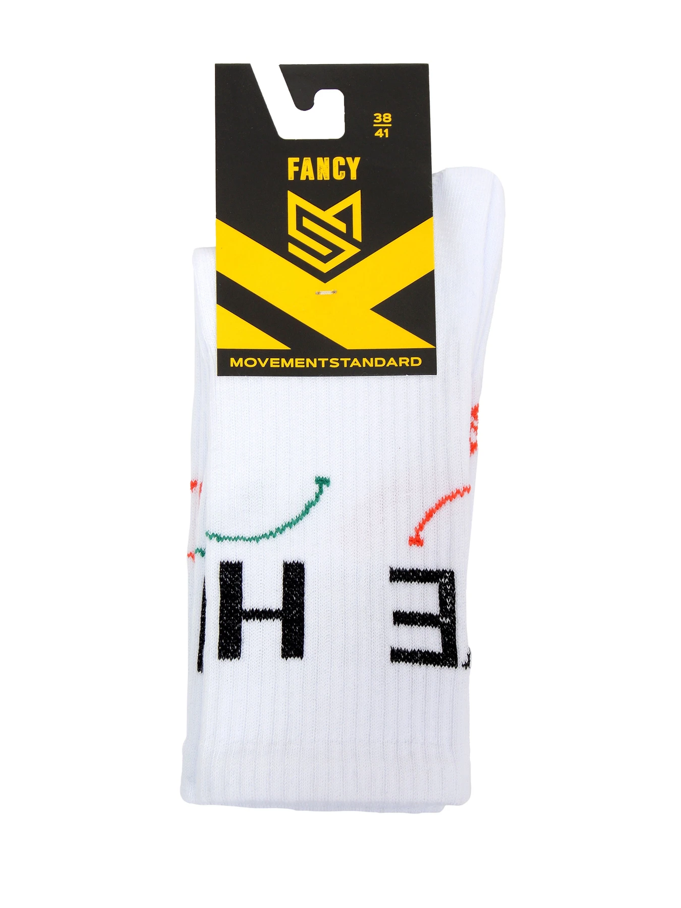 Шкарпетки та гольфи MovementStandard Fancy "hi, bye" модель MS M0301S Шкарпетки та гольфи MovementStandard Fancy "hi, bye" модель MS M0301S Фото