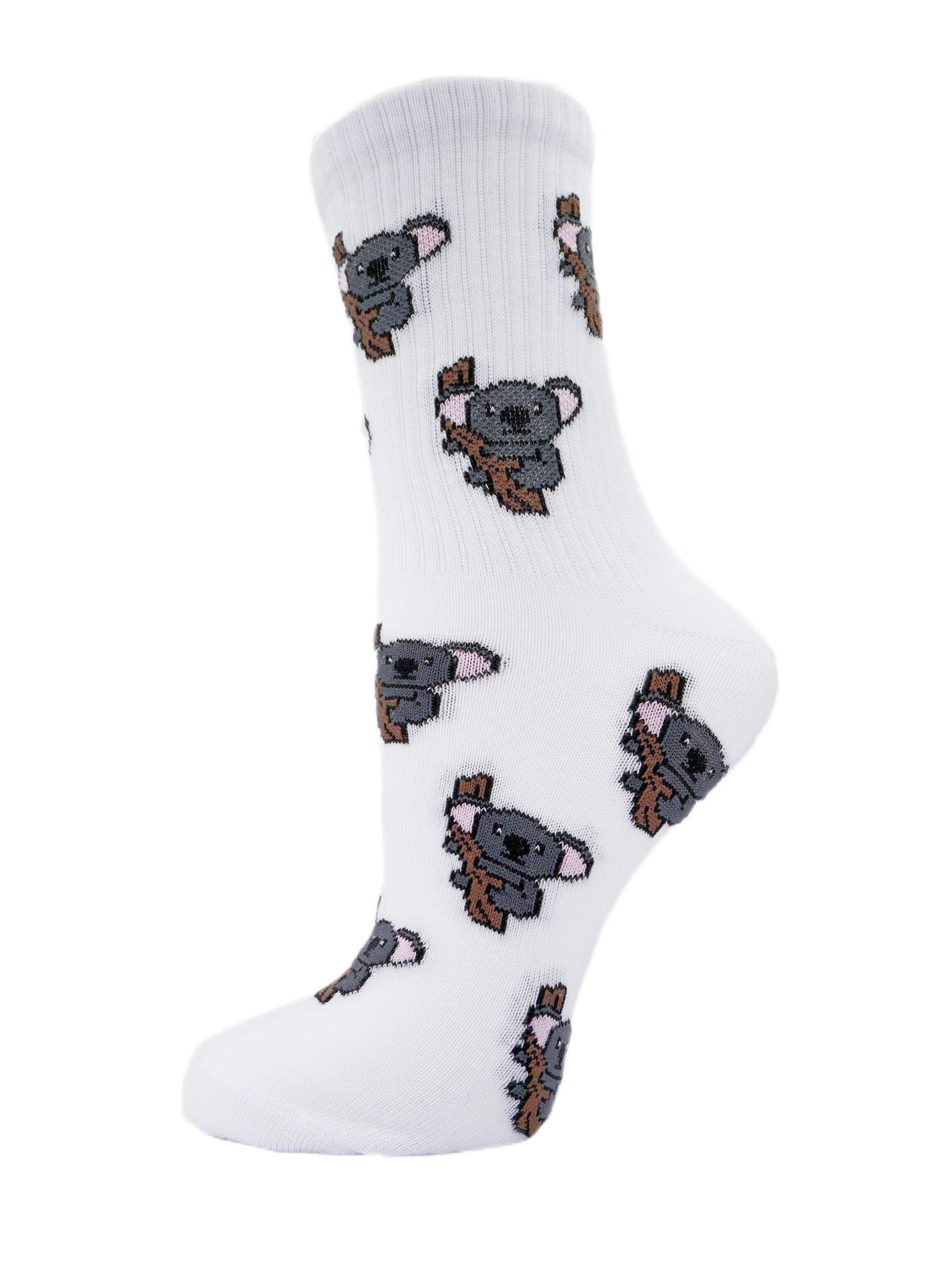 MovementStandard Fancy "Koala" Шкарпетки колір білий