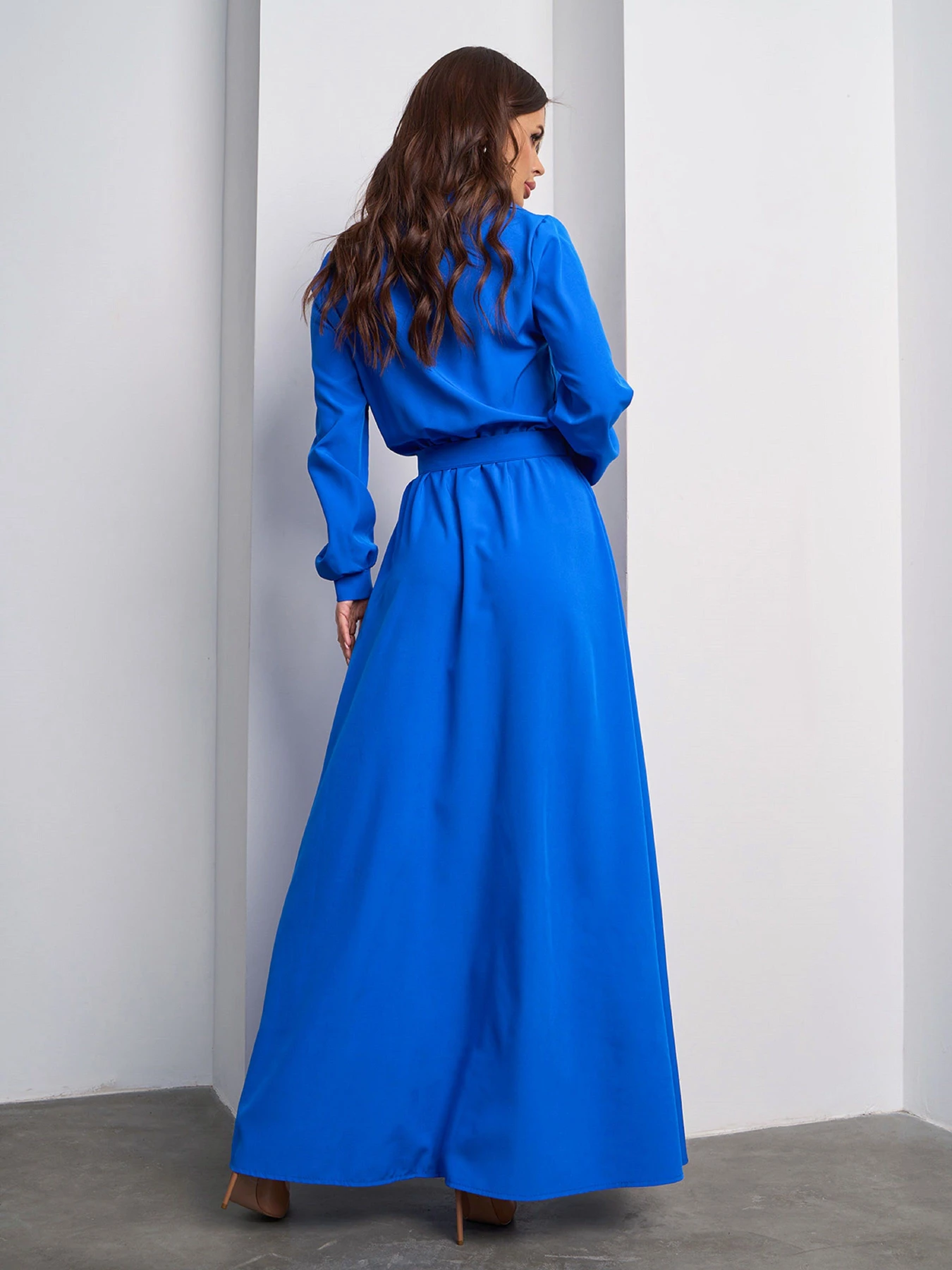 Платья ISSA Plus модель 15008_электрик Фото