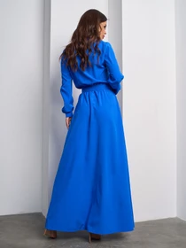 Платья ISSA Plus модель 15008_электрик Фото