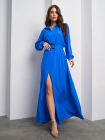 Платья ISSA Plus модель 15008_электрик Фото
