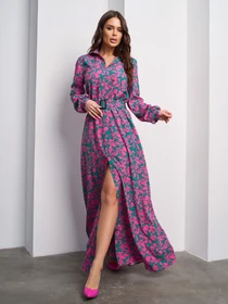 Сукні ISSA Plus модель 15009_зеленый Фото