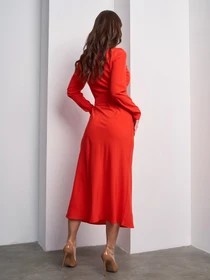 Сукні ISSA Plus модель 15014_красный Фото