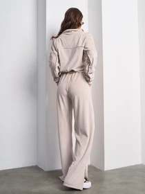 Костюми ISSA Plus модель SA-586_бежевый Фото