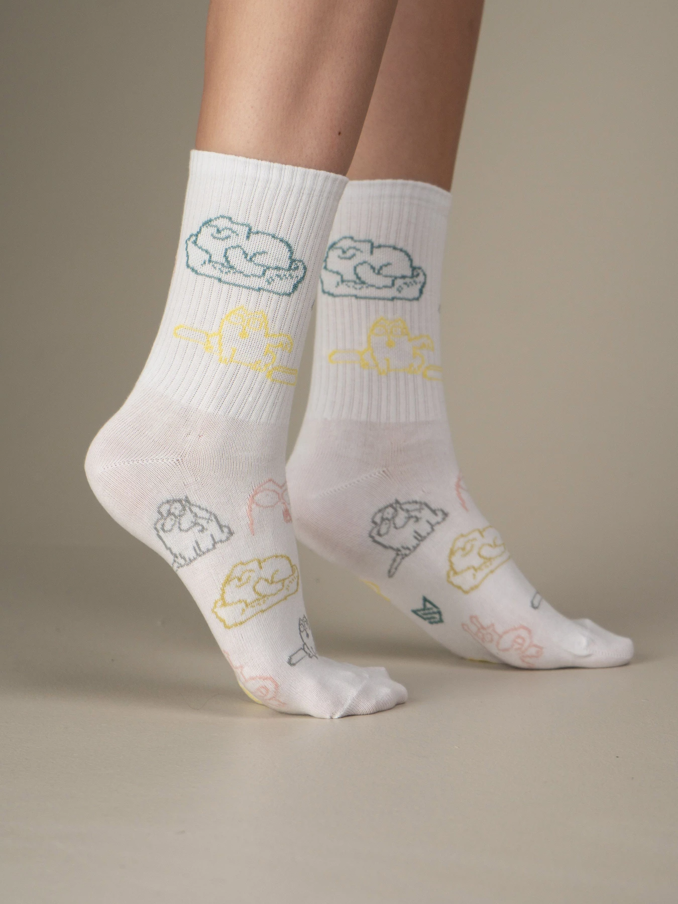 Носки и гольфы MovementStandard Fancy Cats модель MS M0303S Носки и гольфы MovementStandard Fancy Cats модель MS M0303S Фото