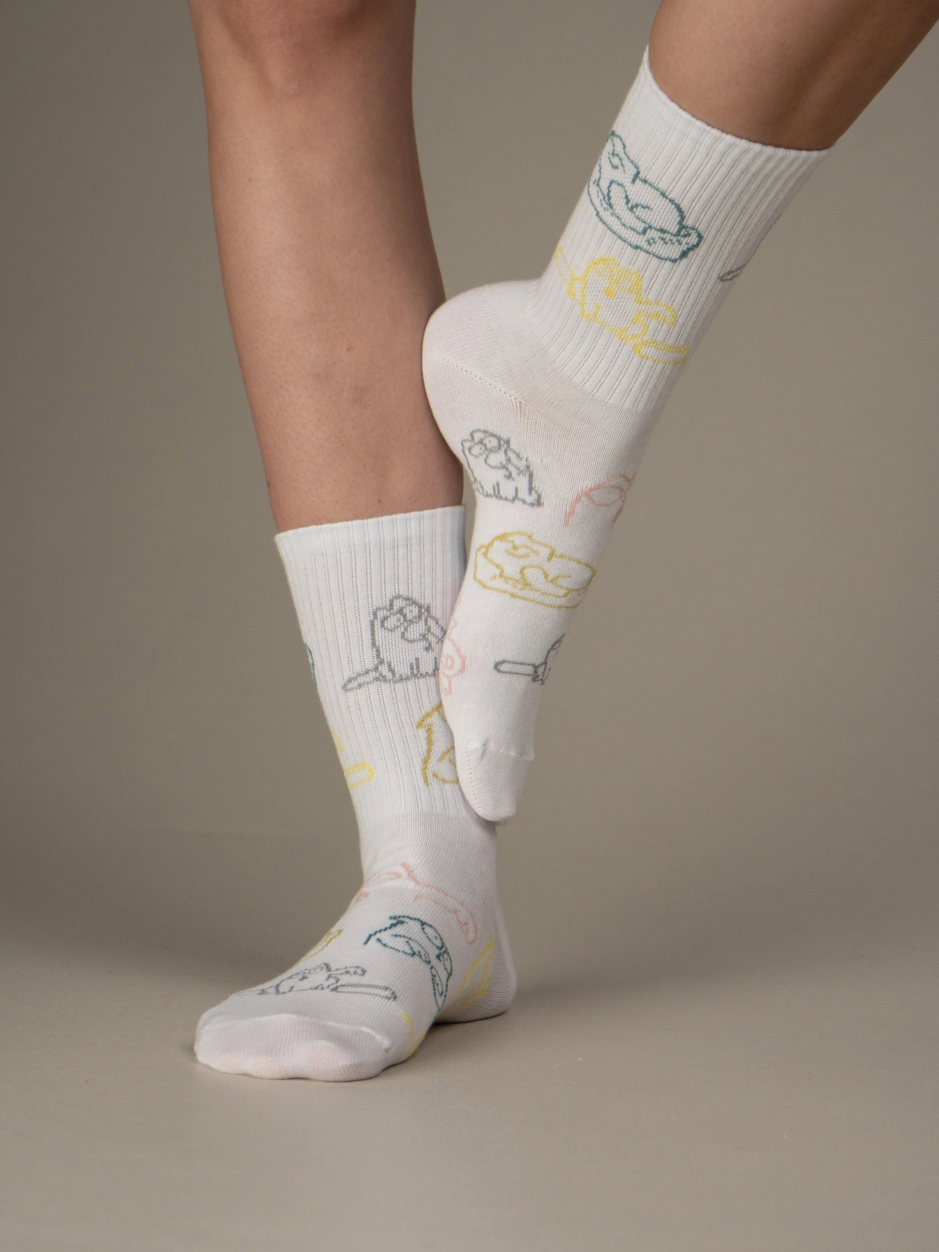 Носки и гольфы MovementStandard Fancy Cats модель MS M0303S Носки и гольфы MovementStandard Fancy Cats модель MS M0303S Фото