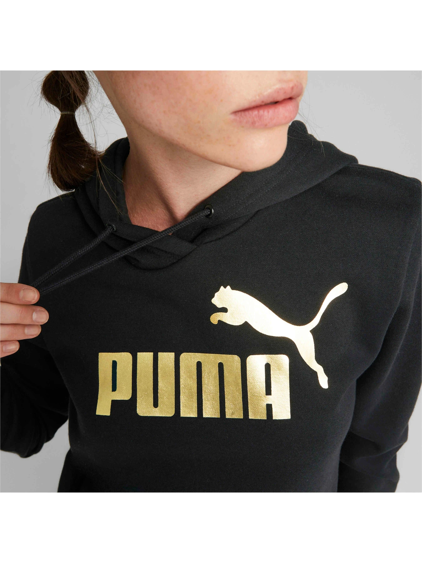 Худи и свитшоты PUMA Ess+ Metallic Logo Hoodie модель 849958 Фото