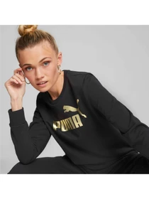 Худи и свитшоты PUMA Ess+ Metallic Logo Crew модель 849956 Фото