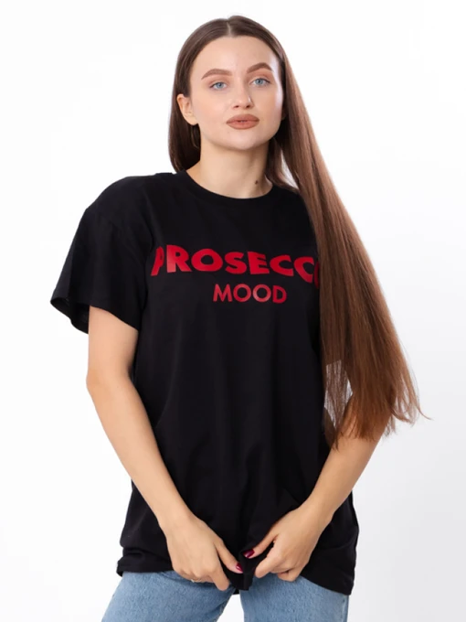 Футболки и поло Носи своє модель 8384-001-33-chornij-prosecco Фото