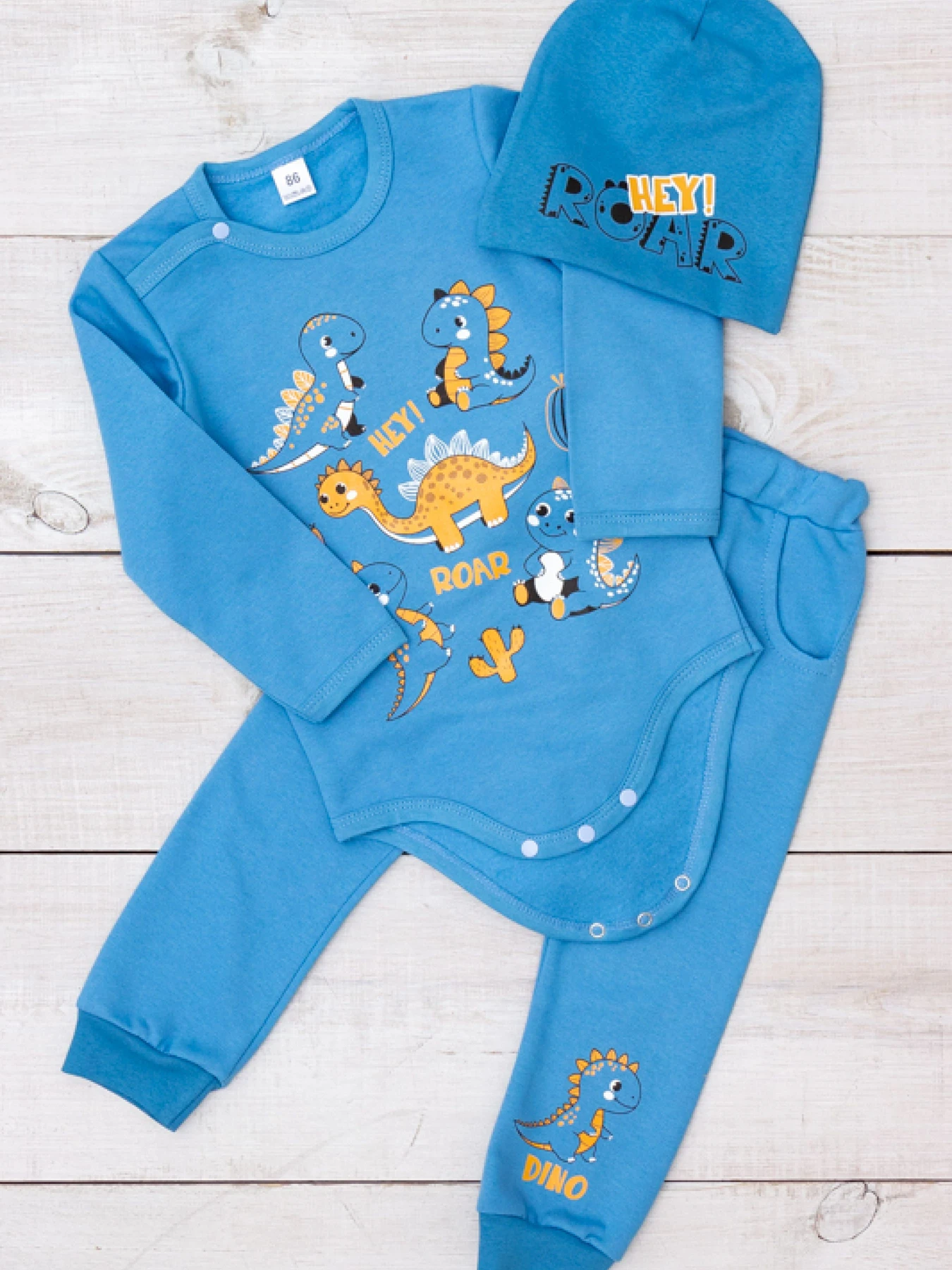 Одяг для немовлят Носи своє модель 5052-023-33-4-goluba-blakitx-dno Фото