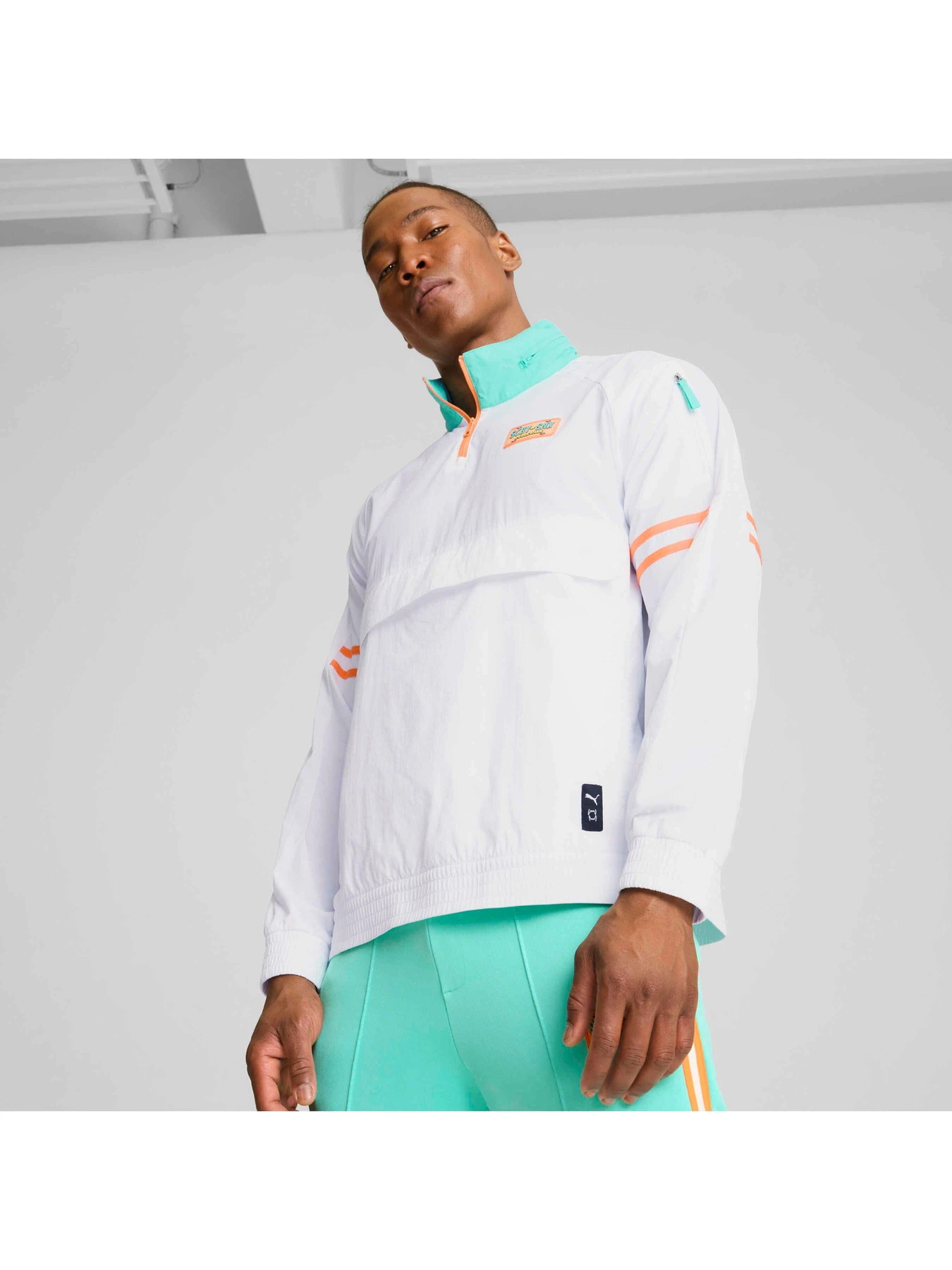 Куртки и дубленки PUMA Hoops x Scooby Doo Jacket модель 630376 Фото