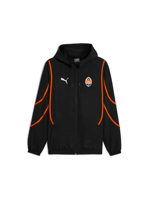 Куртки та дублянки PUMA Fcsd Prematch Woven Jacket модель 777852 Фото