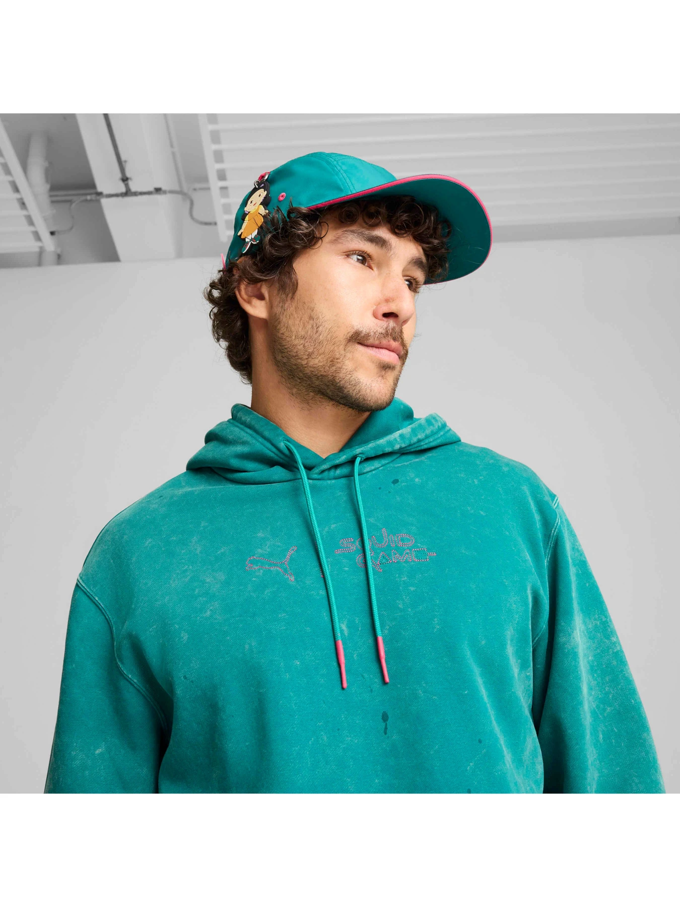 Шапки та кепки PUMA x Squid Game Fb Cap модель 025791 Шапки та кепки PUMA x Squid Game Fb Cap модель 025791 Фото