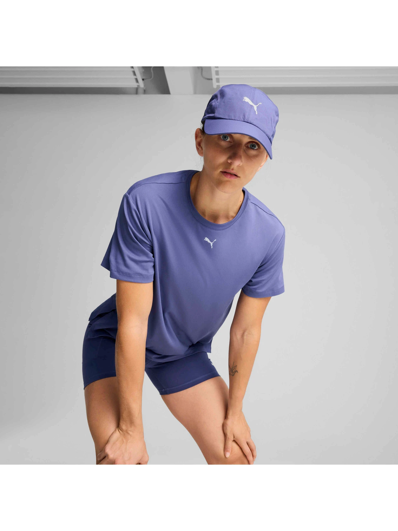 Шапки и кепки PUMA Quick Dry 4 Panel Cap модель 026166 Фото