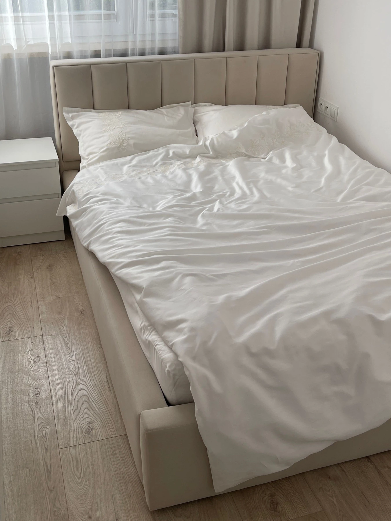 Простирадло на резинці молочне Cozy модель 11165912 Простирадло на резинці молочне Cozy модель 11165912 Фото