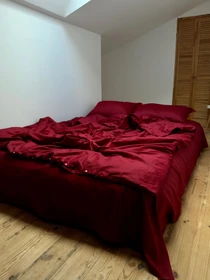 Простирадло на резинці винне Cozy модель 11781243 Фото