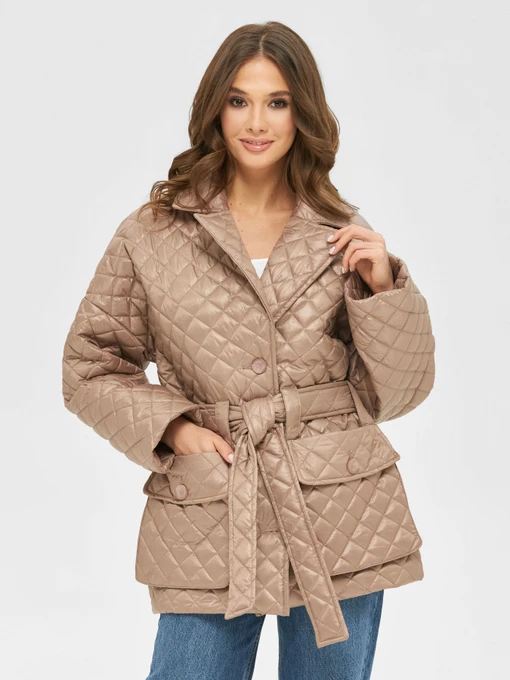 Куртки и дубленки MilaNova модель Куртка К-168 капучино Фото