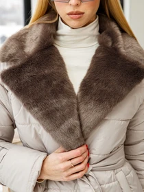 Куртки и дубленки MilaNova модель Куртка К-199н молоко Фото