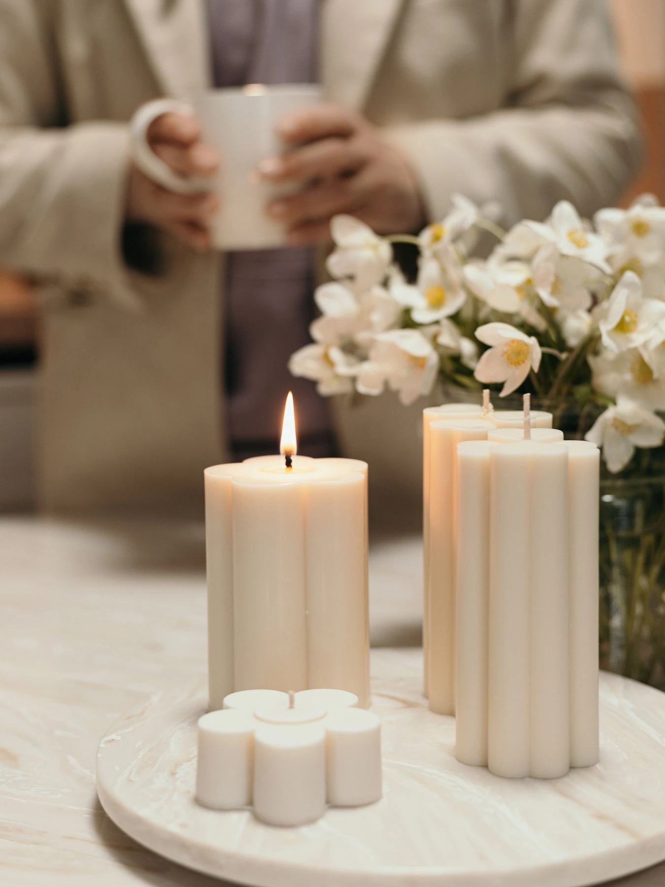 Ароматическая свеча "Ромашка", из натурального соєвого воска Candle Design модель 110.1026/110.2030 Ароматическая свеча "Ромашка", из натурального соєвого воска Candle Design модель 110.1026/110.2030 Фото