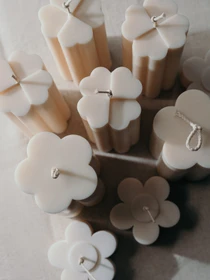 Ароматическая свеча "Ромашка", из натурального соєвого воска Candle Design модель 110.1026/110.2030 Фото