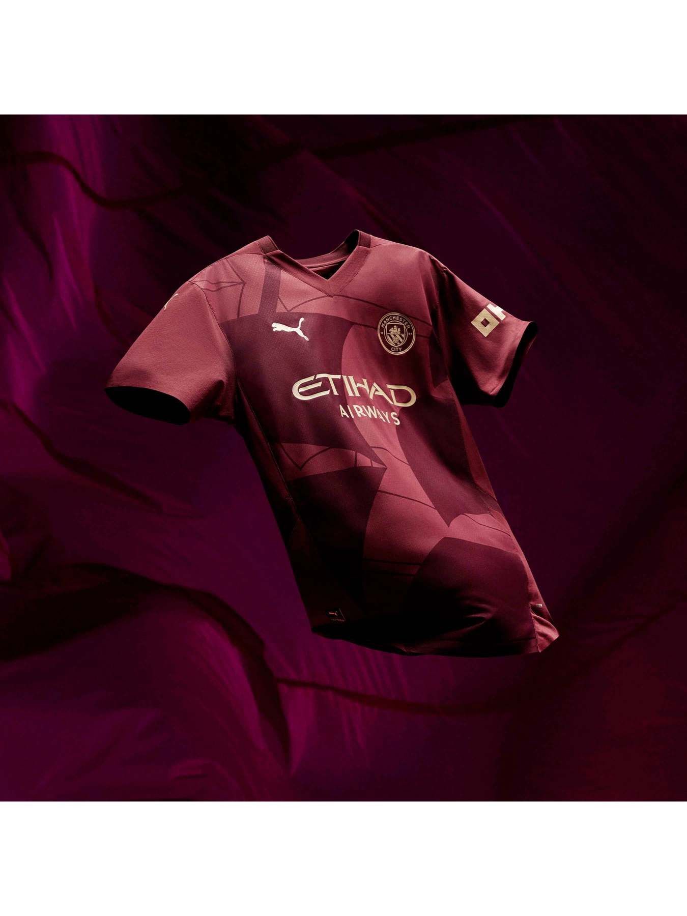 Футболки і поло PUMA Mcfc Third Jersey Replica модель 775201 Фото