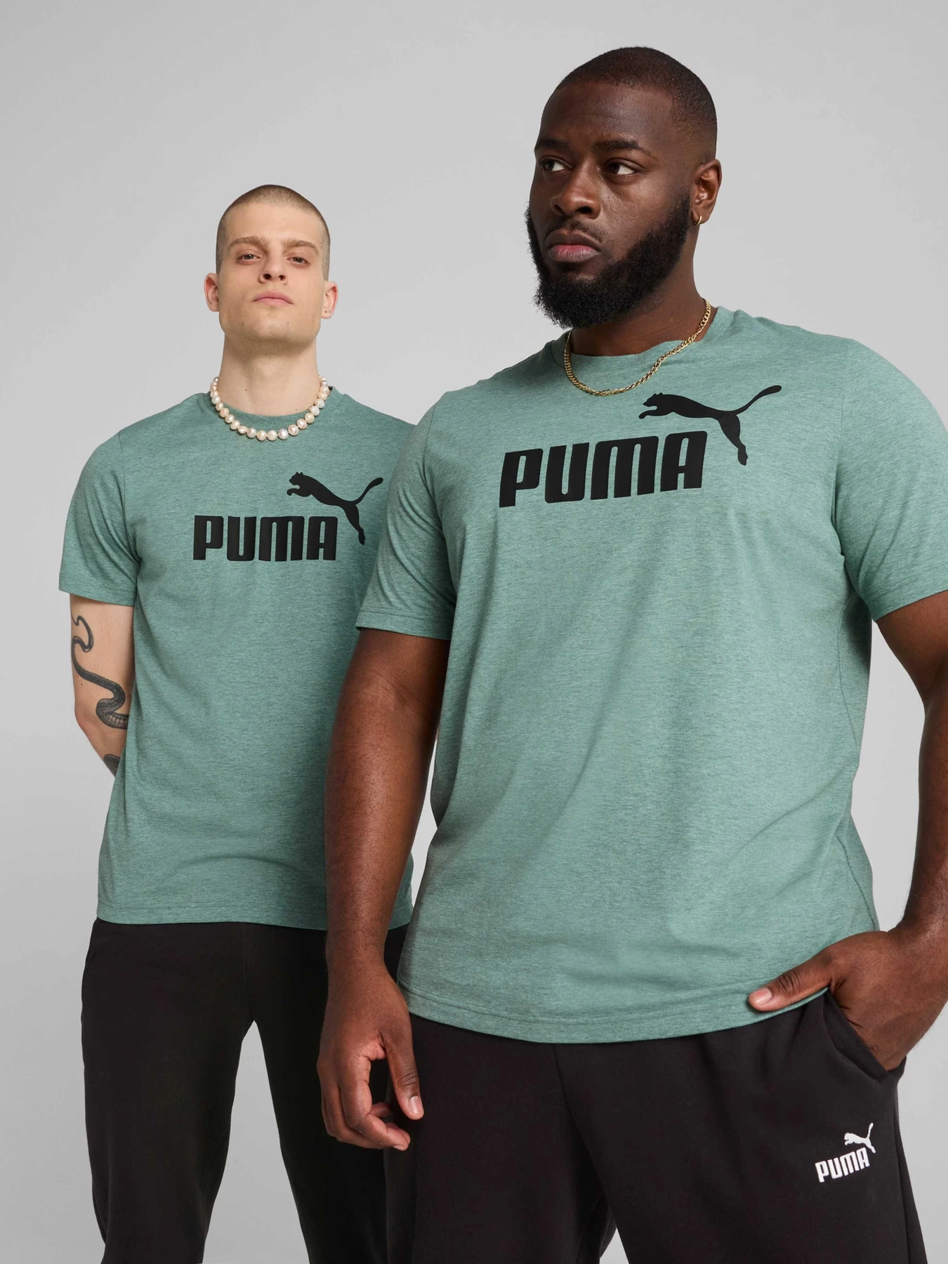 Футболки і поло PUMA Ess No. 1 Logo Heather Tee модель 682551 Фото
