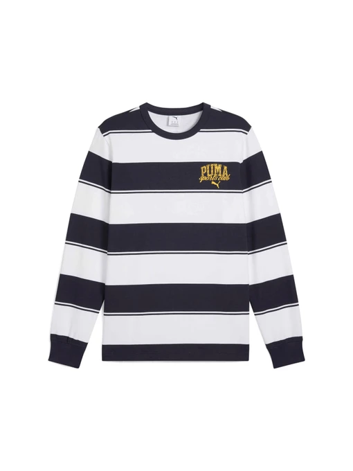 Худі та світшоти PUMA Class Striped Crew модель 684647 Фото