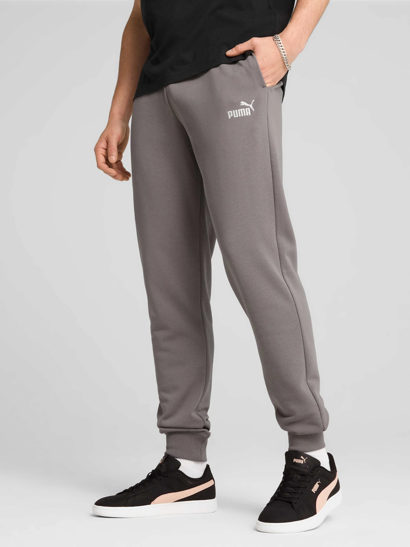 Брюки PUMA Ess No. 1 Logo Sweatpants модель 682609 Брюки PUMA Ess No. 1 Logo Sweatpants модель 682609 Фото