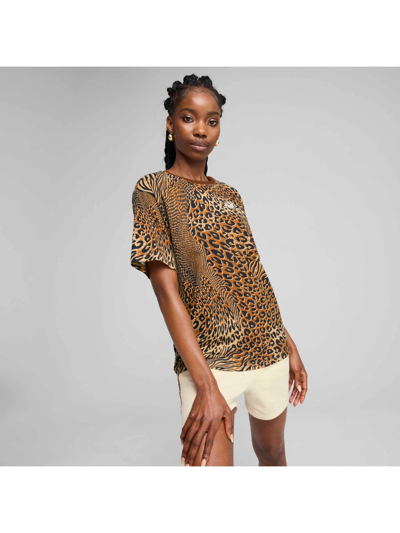 Футболки і поло PUMA Ess Graphic Animal Aop Tee модель 688533 Футболки і поло PUMA Ess Graphic Animal Aop Tee модель 688533 Фото