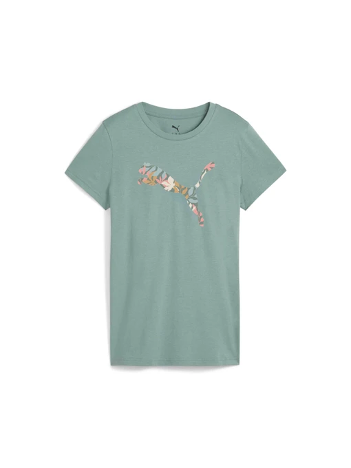 Футболки и поло PUMA Graphics Floral Cat Logo Tee модель 685081 Фото