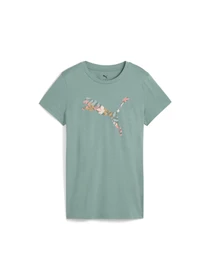 Футболки и поло PUMA Graphics Floral Cat Logo Tee модель 685081 Фото