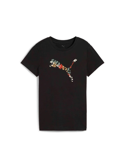 Футболки и поло PUMA Graphics Floral Cat Logo Tee модель 685081 Фото