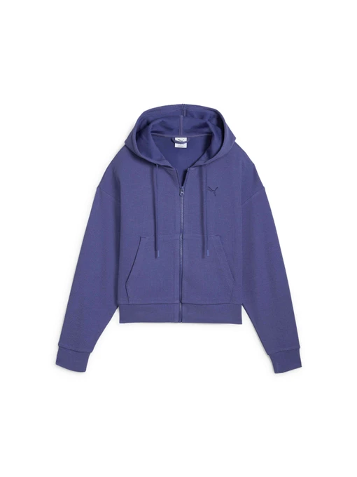 Худи и свитшоты PUMA Her Crop Full-zip Hoodie модель 685056 Фото