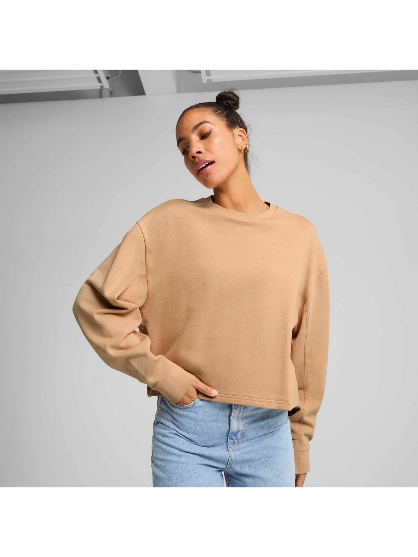 Худи и свитшоты PUMA Her Relaxed Crew модель 685058 Худи и свитшоты PUMA Her Relaxed Crew модель 685058 Фото