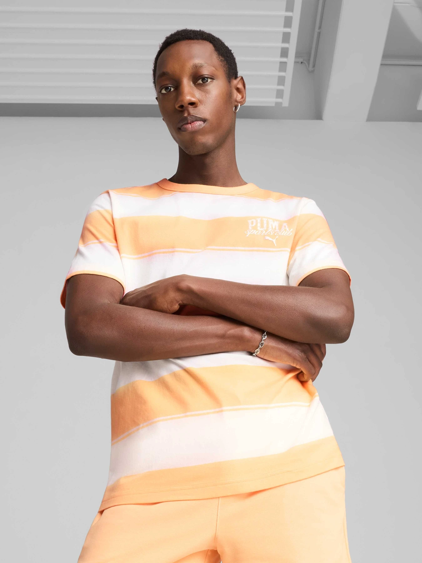 Футболки и поло PUMA Class Striped Tee модель 684657 Футболки и поло PUMA Class Striped Tee модель 684657 Фото