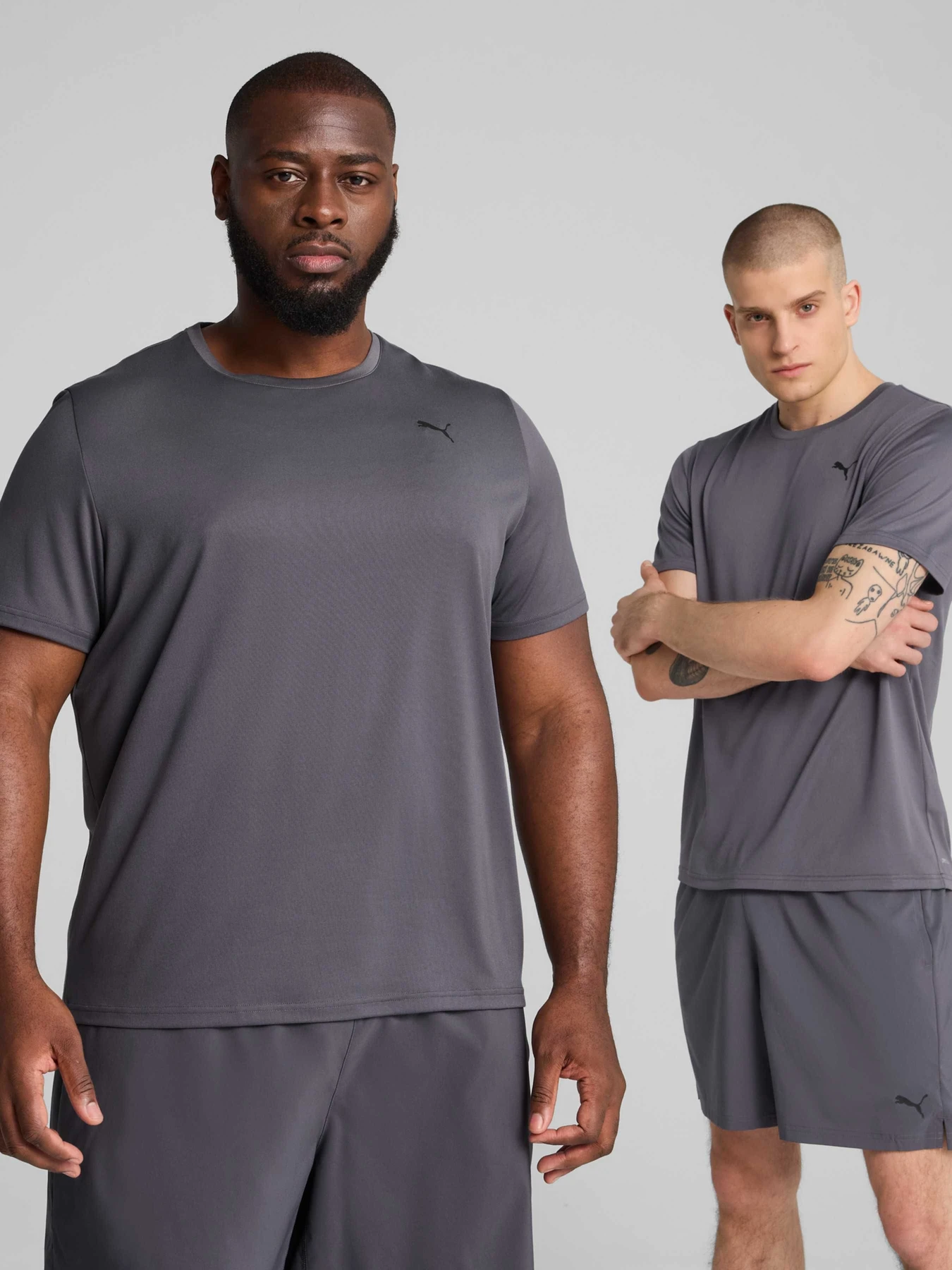 Футболки і поло PUMA M Tad Ess Solid Cat Tee Lc модель 525908 Футболки і поло PUMA M Tad Ess Solid Cat Tee Lc модель 525908 Фото