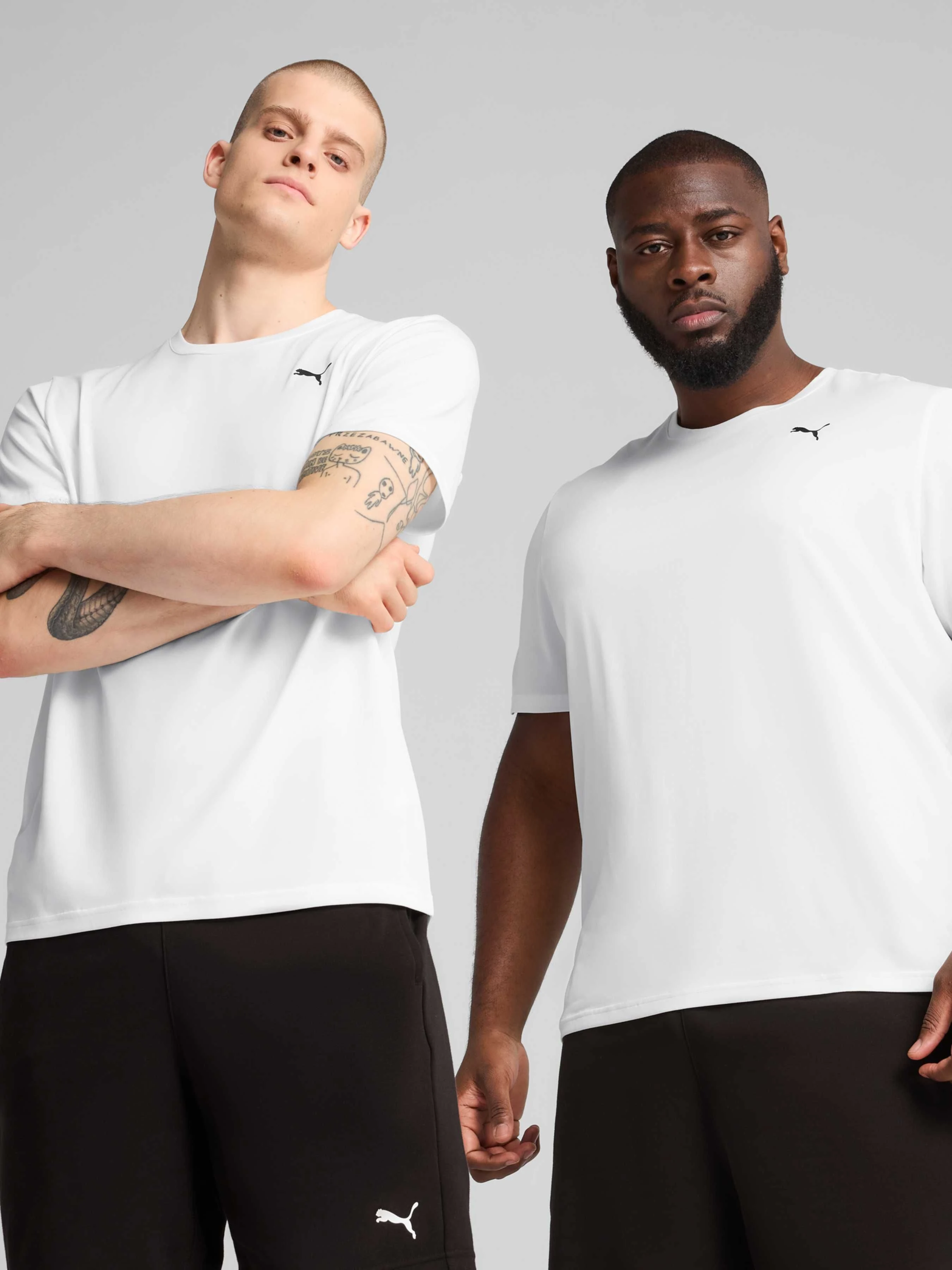 Чоловіча Спортивна футболка PUMA M Tad Ess Solid Cat Tee Lc фото 3