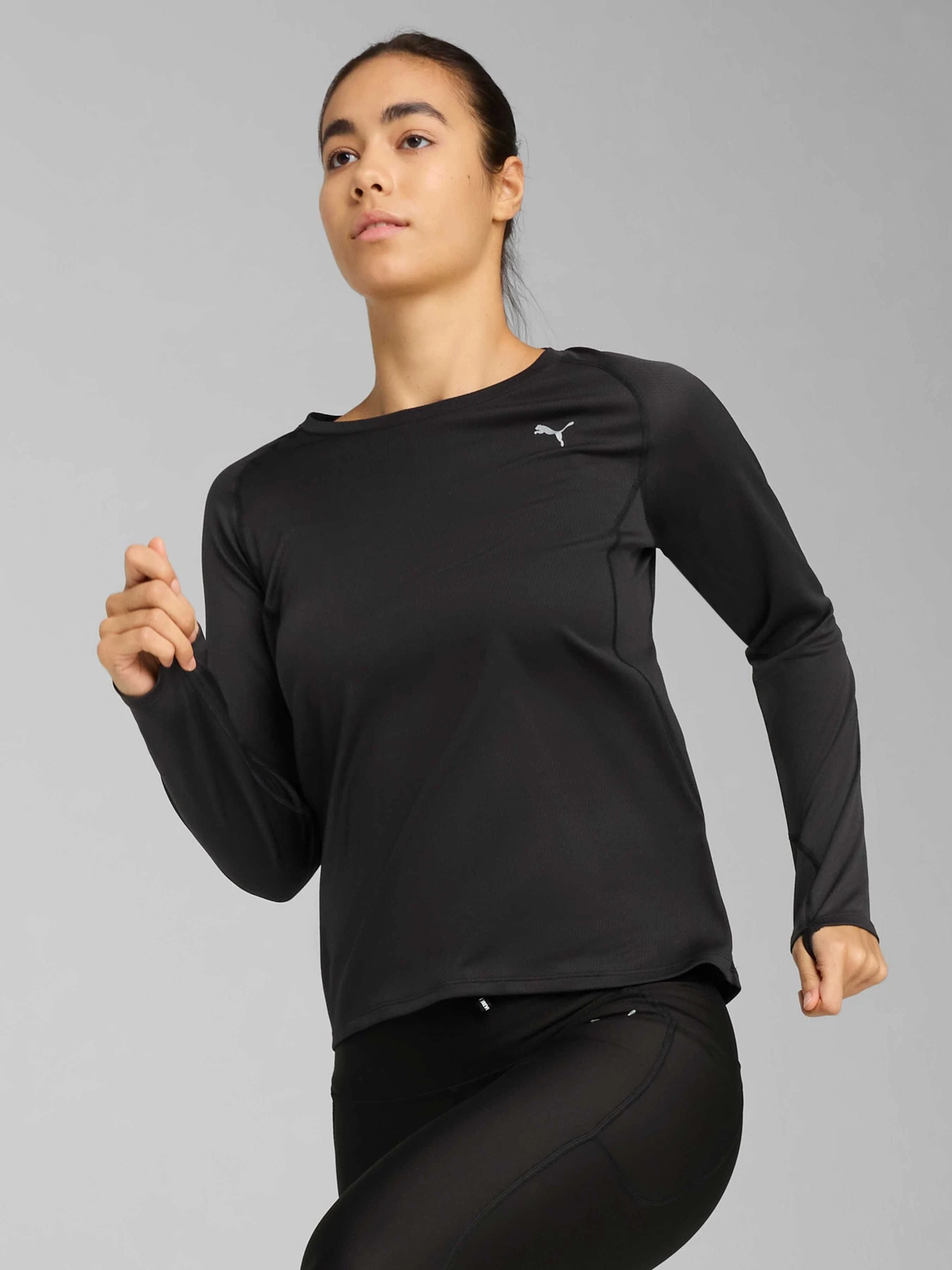 Худи и свитшоты PUMA Run Velocity Ls Tee W (poly) модель 526581 Фото