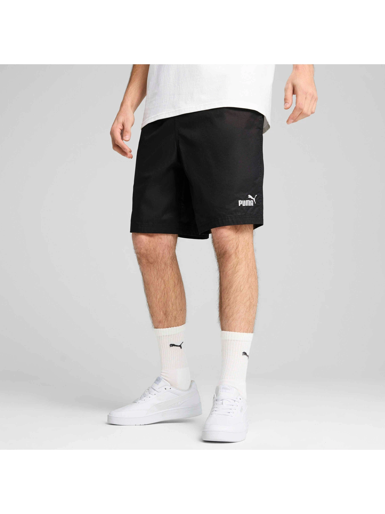 Шорты PUMA Ess No. 1 Logo Chino Shorts модель 682666 Шорты PUMA Ess No. 1 Logo Chino Shorts модель 682666 Фото