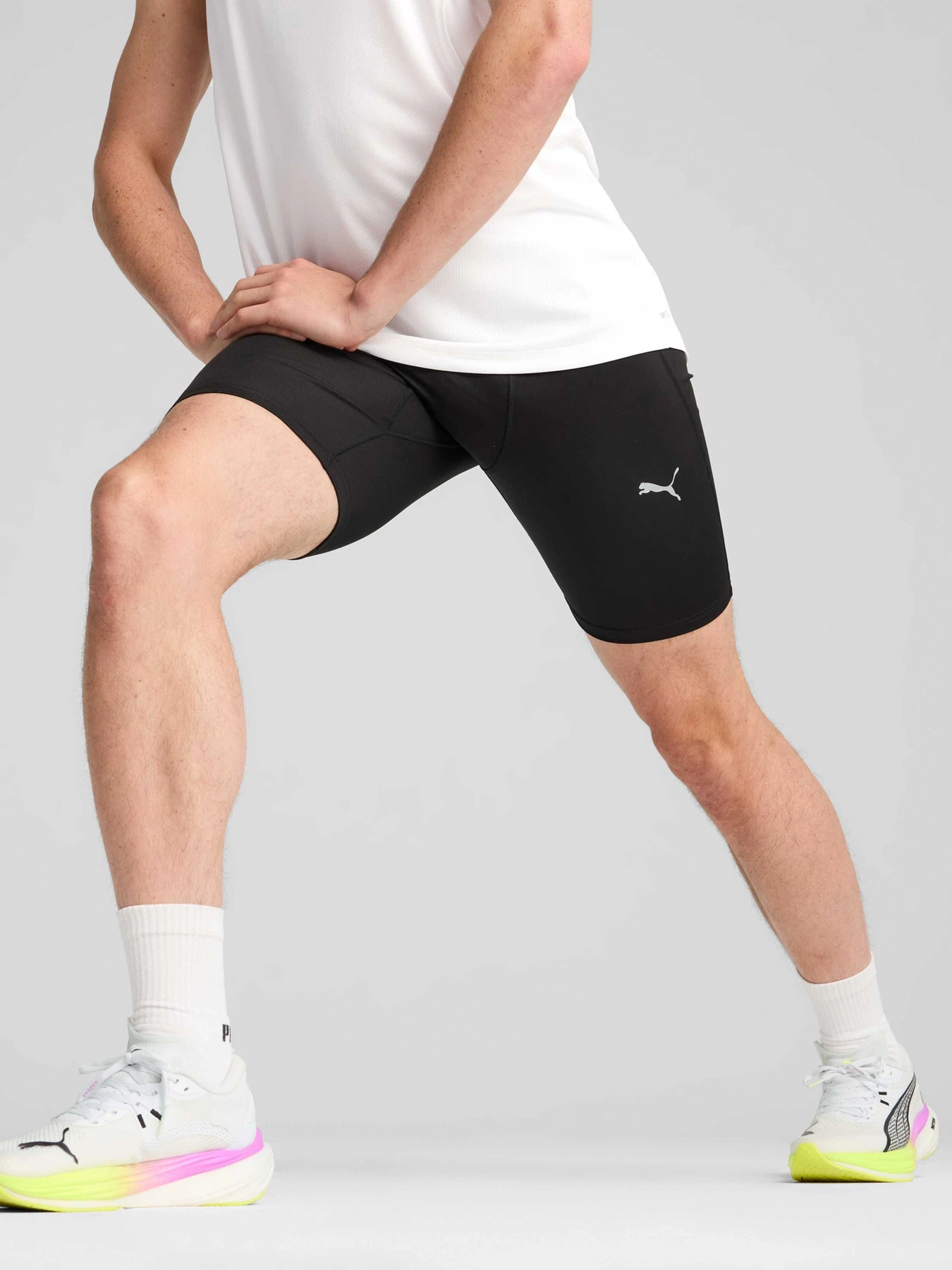 Шорты PUMA Run Foundation 8 Tight Shrt модель 526910 Шорты PUMA Run Foundation 8 Tight Shrt модель 526910 Фото