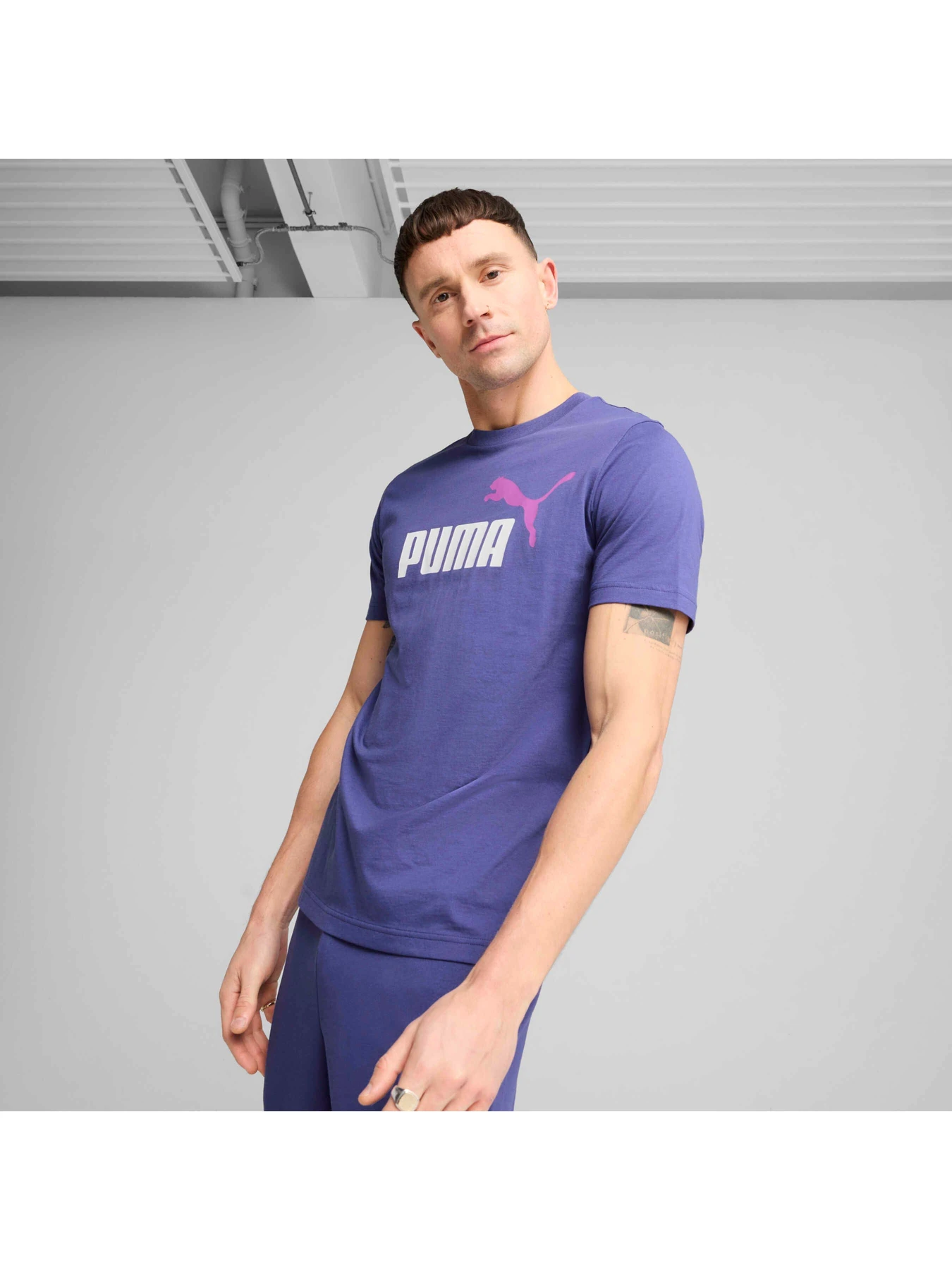 Футболки і поло PUMA Ess 2 Color No. 1 Logo Tee модель 684708 Фото