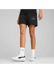Шорты PUMA Script High-waist Shorts модель 684984 Фото