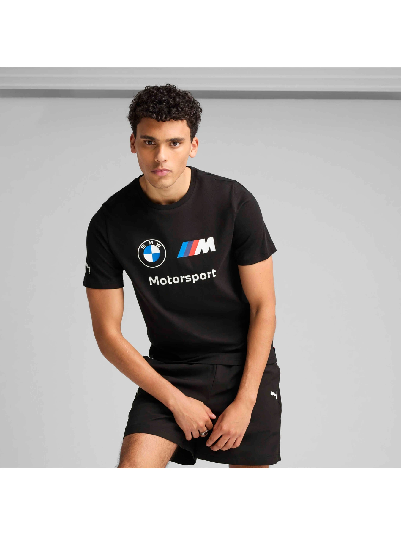 Футболки і поло PUMA Bmw Mms Ess Logo Tee модель 632358 Футболки і поло PUMA Bmw Mms Ess Logo Tee модель 632358 Фото